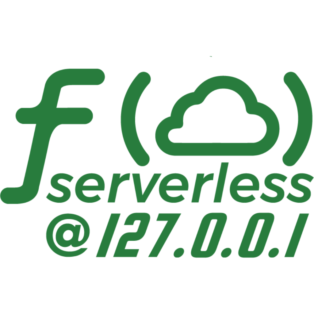 logo serverless @localhost verde scuro solo scritta