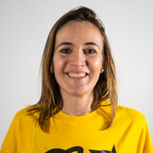 Giovanna Ferrari con la maglietta GrUSP